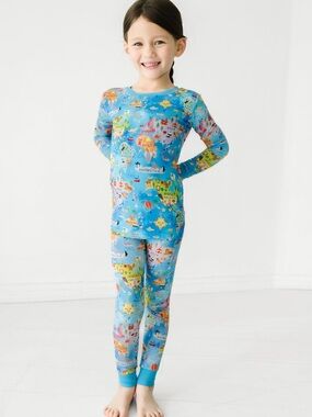 Little Sleepies Around The World Two-Piece Pajama Set